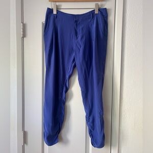 Parker rouched leg silk pants